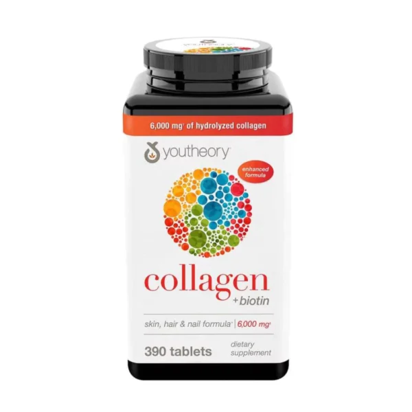 Collagen Youtheory 290 và 390 viên - Viên uống đẹp da chống lão hóa của Mỹ